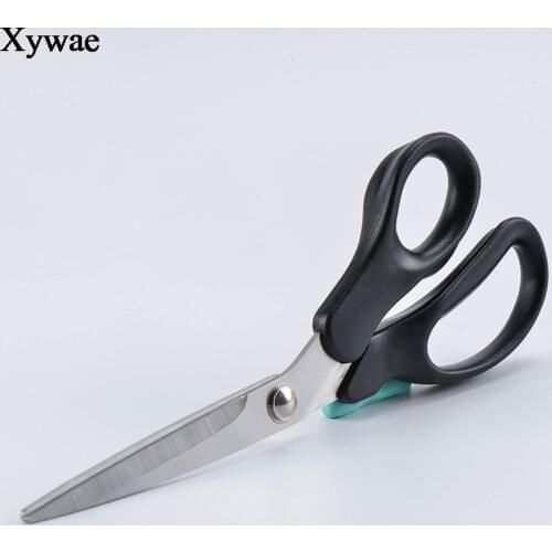 8.6" 21.5CM Scissors for Fabric Tailor Scissors Stainless Steel Scissor Embroidery and Sewing Scissors Cuts DIY Tijeras Costurs