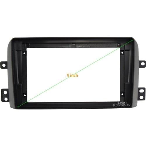 9 INCH Car Audio Frame GPS Navigation Fascia Panel Car dvd Plastic Frame Fascia is suitable for 2017+ FOTON MP-X E