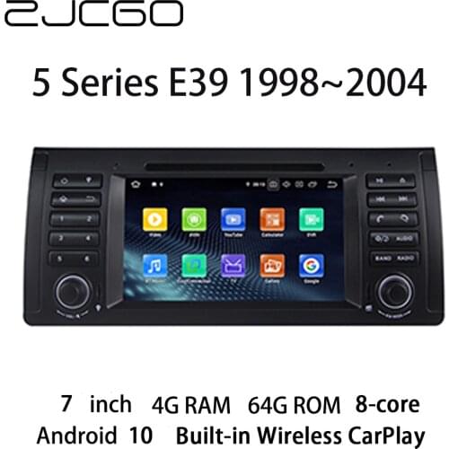 Car Multimedia Player Stereo GPS DVD Radio Navigation Android Screen for BMW 5 Series E39 1998 1999 2000 2001 2002 2003 2004