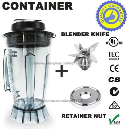 G7400 Blender knife & container & Retainer Nut