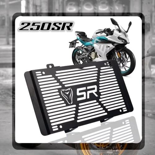 For CFMOTO 250SR SR250 250 SR 250 Motorcycle Radiator Cover Grill Guard Stainless Steel Protection