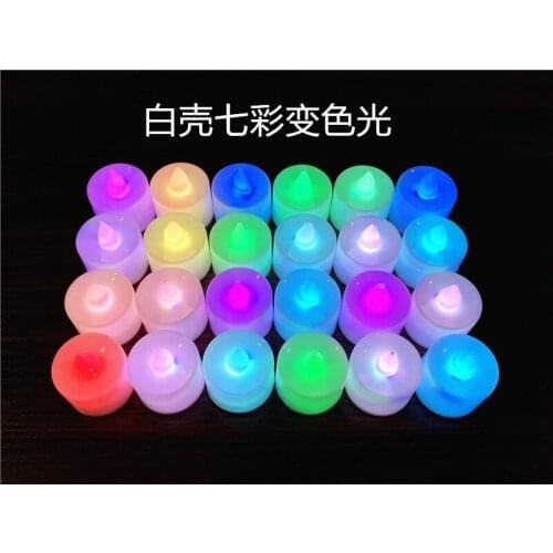 Electronic candle lamp creative wedding birthday confession marriage proposal atmosphere layout props led simulation electronic