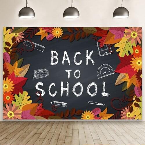 Cartoon Painting Back To School Background Portrait Photography Opening Ceremony Photozone Photo Backdrops Photocall Studio