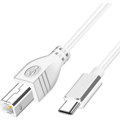 USB C to USB B Midi Cable Type C to USB Midi Interface Cord for Electronic Music Instrument Midi Controller Keyboard Cable