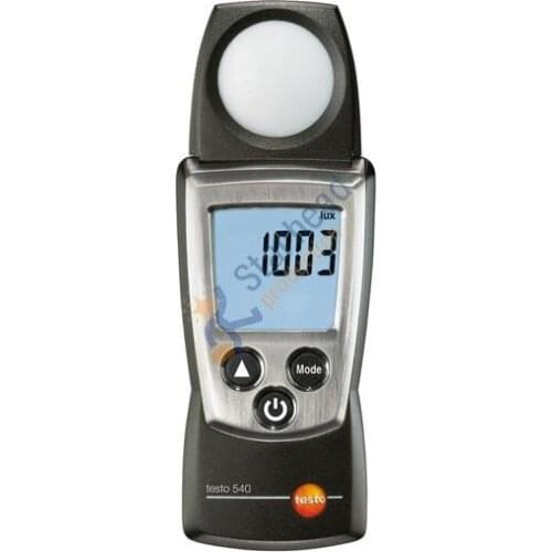 Testo 540 Pocket Light Meter Illuminance Tester, light insensity 0 to 99999 Lux