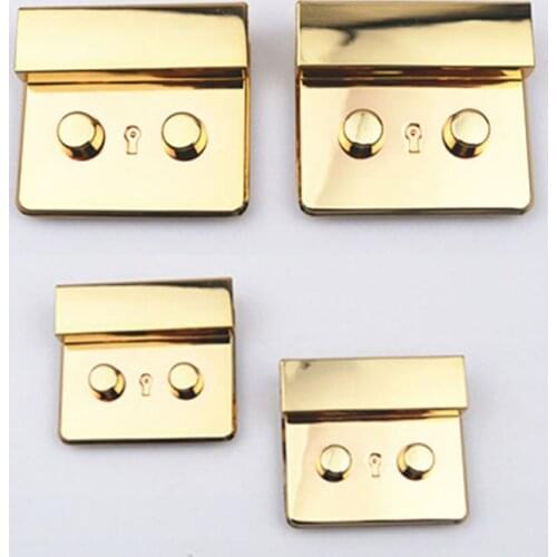 1 pcs Metal Push Lock Fashion Cute Push Lock For DIY Handbag Bag Purse Luggage Hardware Closure Bag Parts Accessories