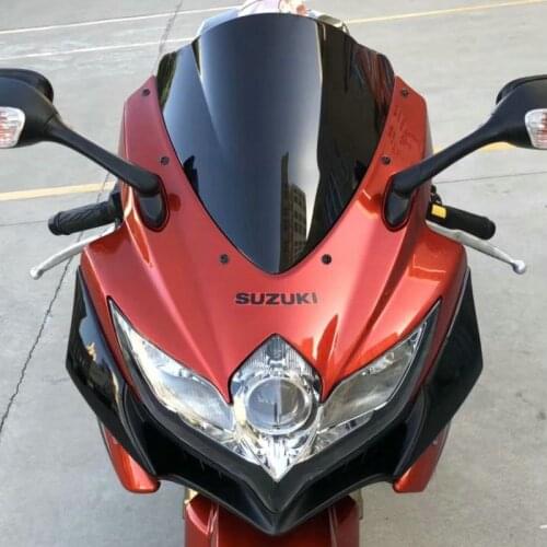 Motorcycle Windshield Windscreen For 2008 2009 2010 Suzuki GSX-R600 GSXR600 GSX-R750 GSXR750 K8 GSX-R GSXR 600 750 Smoke Blue