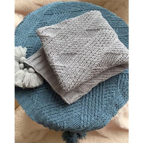 Nordic Blanket Super Soft Cotton Sofa Towel Blanket For Couch Sofa Decorative Slipcover Throws Stitching Travel Plane Blanket