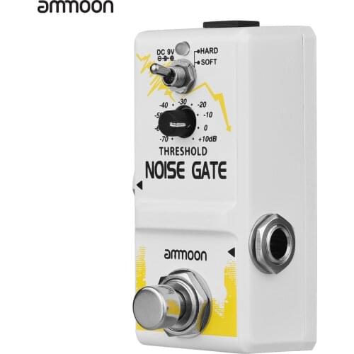 Ammoon Single Noise Gate Guitar Effect Pedal True Bypass Zinc Alloy Shell