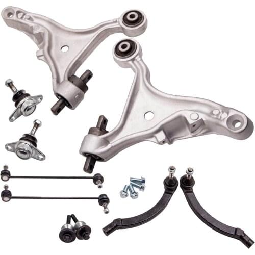 FRONT LOWER WISHBONE ARMS BALL JOINTS STABILISER LINKS ROD ENDS FOR VOLVO V70 II 32093346
