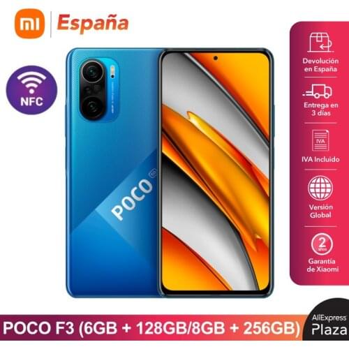POCO F3 5G (128GB 6GB RAM / 256GB 8GB RAM Qualcomm® Snapdragon™ 870, Android, Nuevo, Móvil) [Teléfono Móvil Versión Global]
