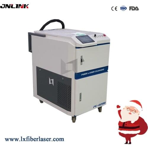 Portable fiber laser cleaning machine rust removal