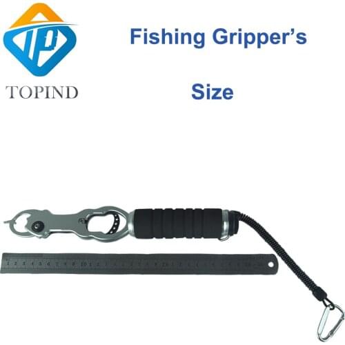 5PCS Professional Fish Holder Aluminum Alloy Fish Lip Grip Tool with Weight Scale JS100 Fish Lip Gripper