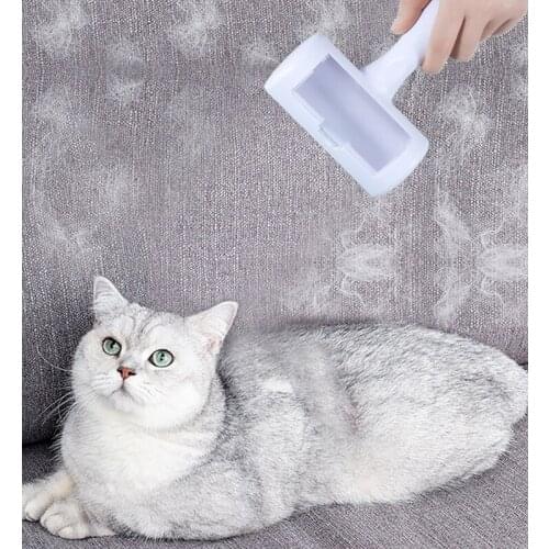 Hair Removal Comb for Dogs Cat Fur Trimming Hair Collecting Brush Grooming Tool For Matted Long Hair Curly Pet Cats Dogs Hair