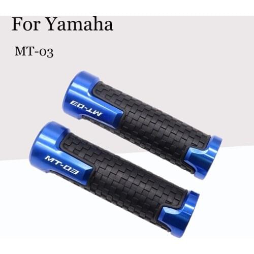 For Yamaha MT-03 Motorcycle Modified Handle Rubber Sleeve Throttle Grip Gloves CNC Non-slip Grip Accessories