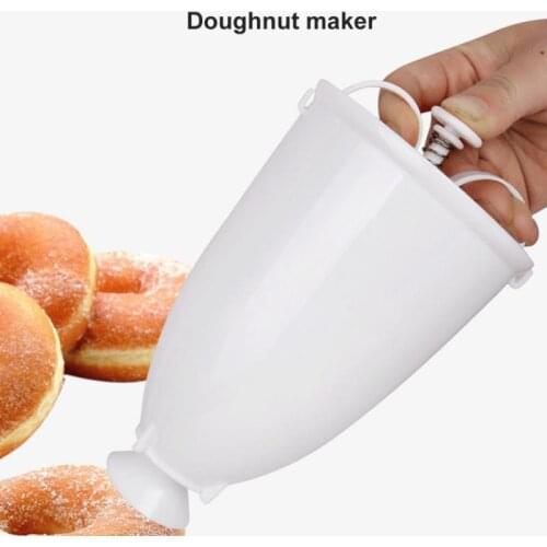 Creative Weight Donut Maker Plastic Light Donut Making Artifact Fast Easy Donut Mould Waffle Doughnut Machine Mini Waffle Maker