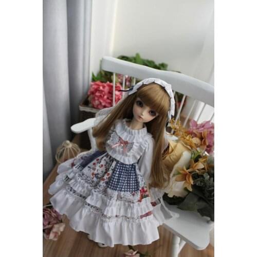 [wamami] Lolita Dress Skirt For 1/6 1/4 MSD YOSD BJD Doll Dollfie Outfits