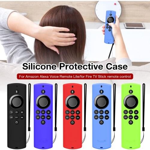 Remote Control Protective Cover Anti-slip Silicone Case for Fire TV Stick remote control Anti-slip silicone protective cover Hot