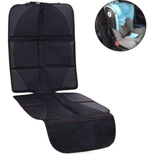 Oxford Cloth Child Car Safety Seat Anti-Slip Mat Car Seat Protector Saver Cover For Front or Rear Car Seat Booster Seat Travel