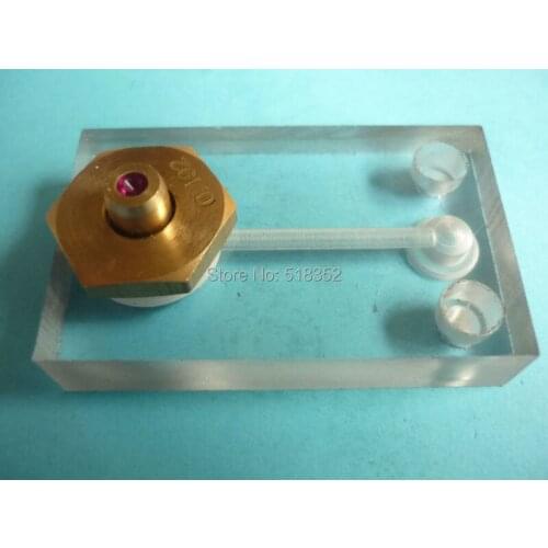 0.192mm Water Jet Panel w/ Ruby + Diamond Wire Guide, Water Spray Cooling Plate for Wire Cutt EDM Medium Speed Machine
