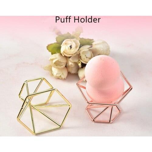 1pcs Square Puff Rack Makeup Sponge Gourd Powder Puff Rack Egg Powder Puff Bracket Box Dryer Organizer Beauty Shelf Holder Tools