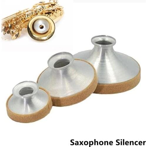 1pc Sax Mute For Alto Tenor Soprano Woodwind Saxophone Mute Sax Silencer Mini Musical Instrument Accessories Parts 2021 New