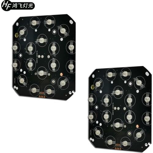 2pieces /Led light board 18x3w rgb 3in1 led par light dedicated accessories 12V