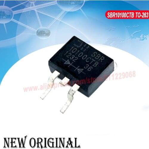 5piece) SBR10100CTB 10100CTB TO-263 / IPB65R150CFD 65F6150 / STB10NK60Z B10NK60Z / STB180N10F3 180N10F3 TO-263