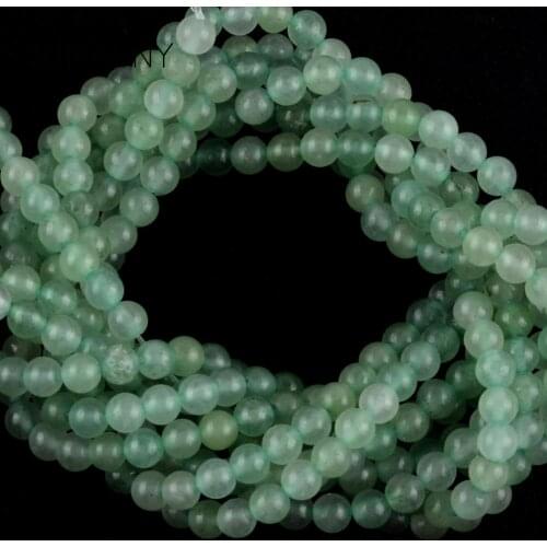 120pcs 3mm Light Green Jades Beads For Jewelry Making Round Spacer Stone Beads DIY Necklace Bracelet Accessories 15" Wholesale