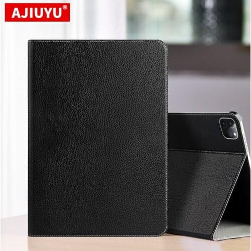 Case Cowhide For iPad Pro 12.9 2020 Protective Cover Genuine Leather Case For 2020 iPad Pro12.9 iPad 12.9" A2229 A2069 model