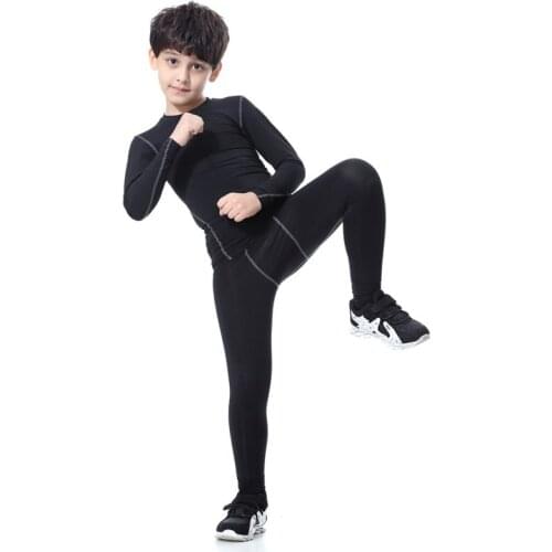 2019 power Kids Boys Compression shorts Quick Dry Elastic Waist Skinny Sports Shorts Polyester Running Sports Cycling Shorts