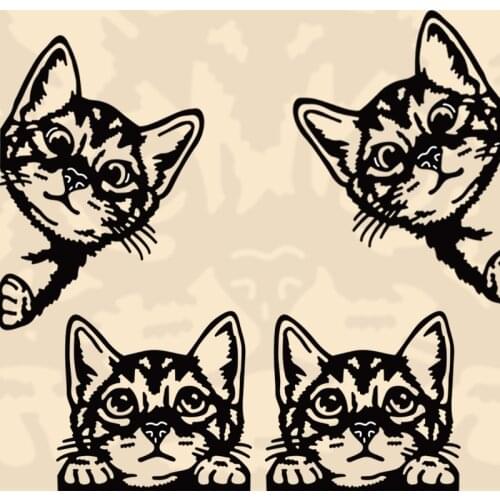 Miss Vintage Animal Cat Metal Cutting Dies Craft Die Cut Mold Decoration Scrapbook Paper Craft Knife Mould Blade Punch Stencils