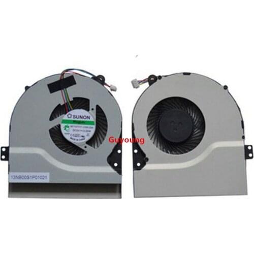 CPU Cooling Fan For Asus K550J W50JK A550J X550J F550JK R510JK FX50J Cooler Radiators Laptop Fan