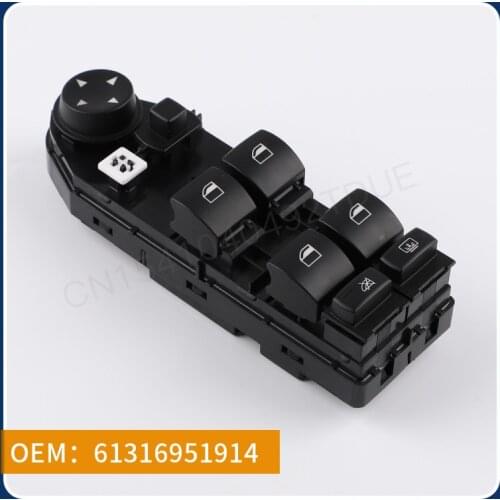 Suitable for BMW 5 Series E60 (02-09) year model left front lifter switch power window switch master control 61316951914