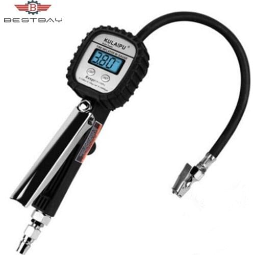 For Inflated Deflated Tire Repair Tools Pressure Gun For Car Motorcycle Truck SUV High Precision Digital Tire Pressure Gauge
