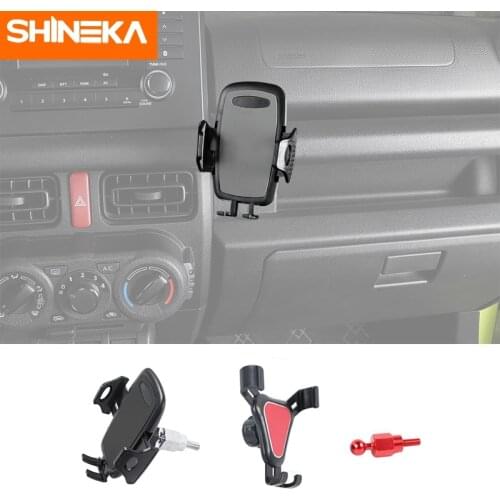 SHINEKA GPS Stand For Suzuki Jimny JB74 Car Mobile Phone Holder Support Bracket Multifunction Accessories For Suzuki Jimny 2019