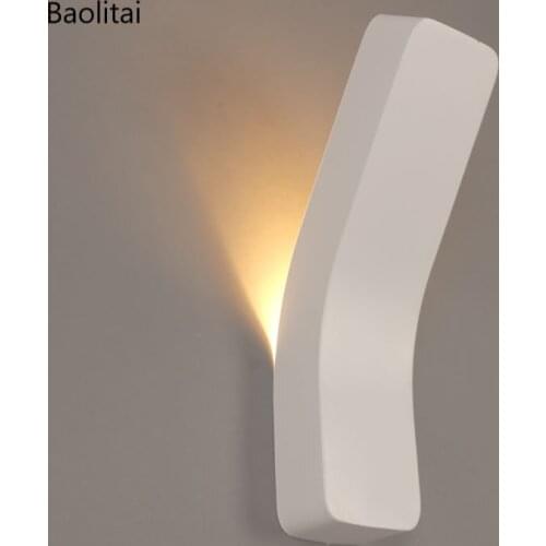 Modern Simplicity Led Wall Lamp Creativity Indoor Bedroom Parlor Aisle Stairs Balcony 3W Wall Lamp