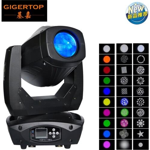 TIPTOP Brand White light LED Multi-pattern 200W LED Moving Head Light Wholesales Price Spot Moving Light DMX 18Channels 90v-240v