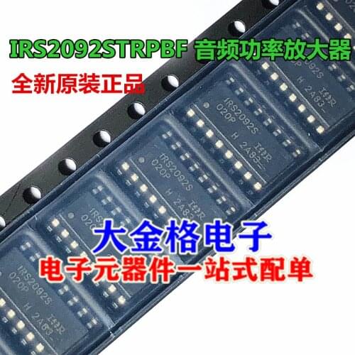 In Stock 100% New&original 5pcs/lot IRS2092STRPBF IRS2092S