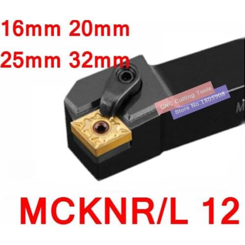 MCKNR1616H12 MCKNR2020K12 MCKNR2525M12 MCKNR3232P12 MCKNR2525M16 MCKNR3232P16/19 MCKNL2020K12 MCKNL CNC External Lathe Tools