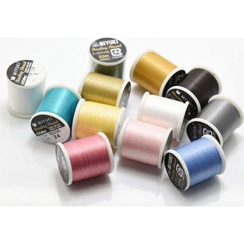 Taidian Miyuki Beading Nylon Thread 330 DTEX 50Meters Made In Japan Handmade Jewelry Finding