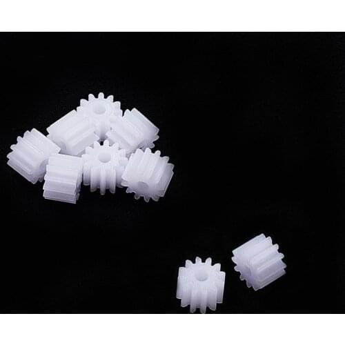 New 12 Teeth 122A/122.5A Plastic Gear 0.5 Modulus 5mm Thickness Toy Motor Parts Accessories 10~50pcs High Quality