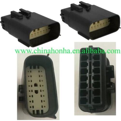 2/5/10pcs/lot Molex 16 Pin/Way Male Headlight Plug Connector With Terminal For 33482-1601