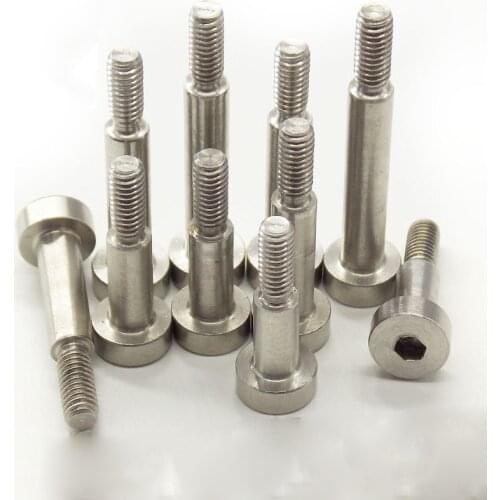20pcs M3x10mm 20pcs M3x20mm 20pcs M3x25mm Stainless steel diameter 4mm plug screw shoulder hex screws mold stop bolts
