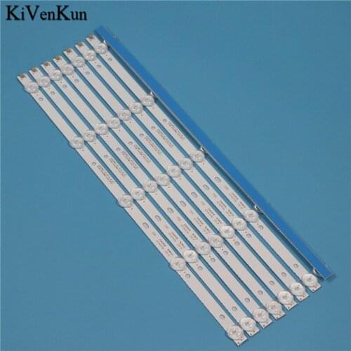8PCS 5LED 3V 415mm TV Lamps LED Backlight Strips K430WDR A1 4708-K43WDR-A1213K04 LED Bars 4708-K43WDR-A1213K01 LED Bands Rulers