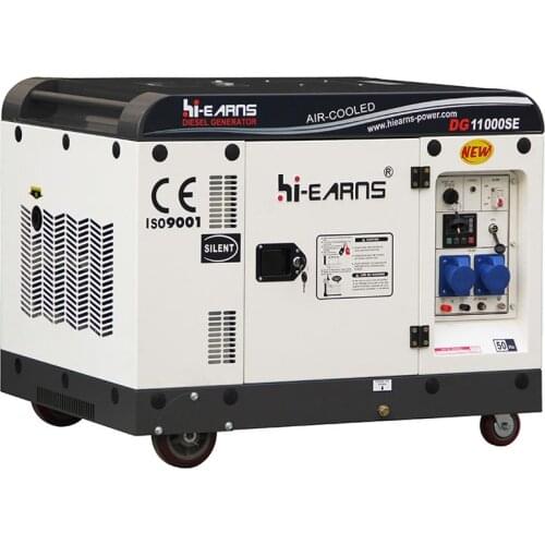 8000W new type 198FA engine model generator fuel level sensor