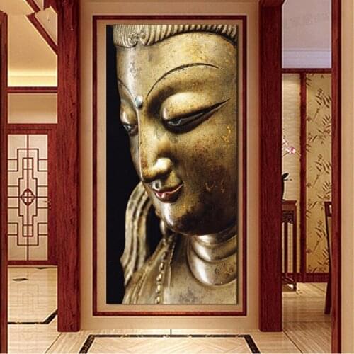 Diamant mosaic Full Square Round Drill 5D DIY Diamond Painting Buddha Pictures Diamond Embroidery Cross Stitch large Decor new
