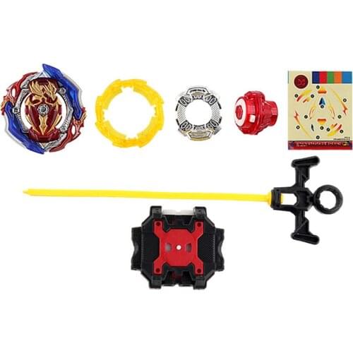 B150 4D Fusion Spinning with String Launcher Gyro Fighting Toys Birthday Gifts