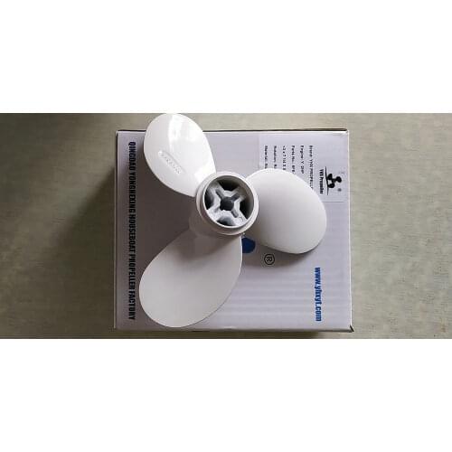 Free shipping aluminum propeller 5-inch for Hyfong 2hp , Anqidi 2 stroke 3.5 HP 4 stroke 4HP, outboard motor with pins 7 1/4X5-A