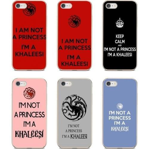 Cover I'm-Not-a-Princess-I'm-a-Khaleesi For Xiaomi Redmi 2 S2 3 3S 4 4A 5 5A 5 6 6A 7A 9 9T 9C 9A Pro Pocophone F1